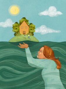 Ava Farahani Home Maker - Gouache and digital