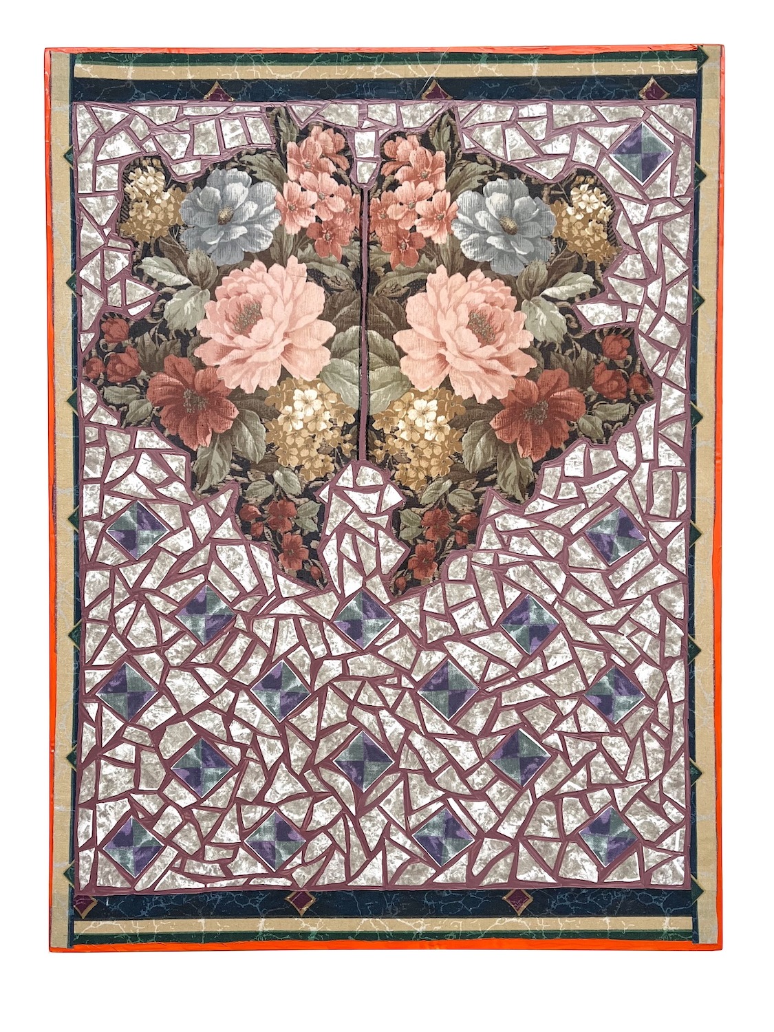 smoke bush in a graveyard by Natalie Petrosky
